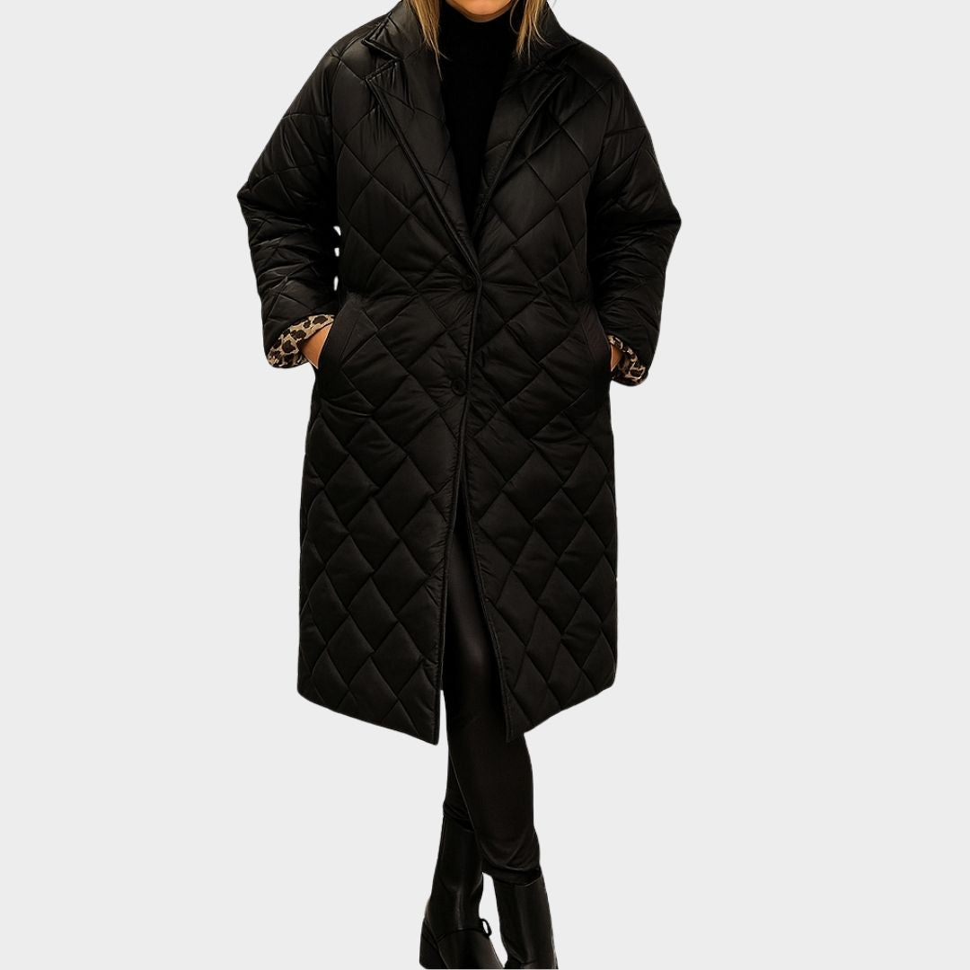 Mirana | Elegant jakke med leopardfôr