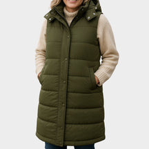 Mona | Evergreen Puffer Vest