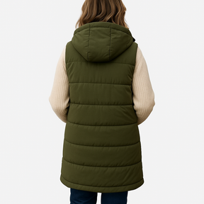 Mona | Evergreen Puffer Vest